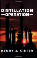Distillation operation /
