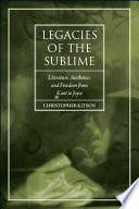 Legacies of the sublime : literature, aesthetics, and freedom from Kant to Joyce /