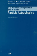 Particle astrophysics /