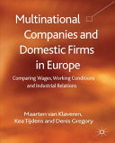 Multinational companies and domestic firms in Europe : comparing wages, working conditions and industrial relations /