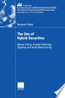The use of hybrid securities.