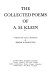 The collected poems of A. M. Klein /