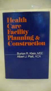 Health care facility planning & construction /