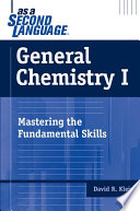 General chemistry as a second language /