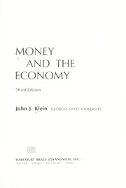 Money and the economy /