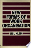 New forms of work organisation /