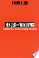 Fences and windows : dispatches from the front lines of the globalization debate /