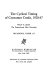 The cyclical timing of consumer credit, 1920-67 /