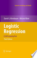 Logistic regression : a self-learning text /