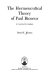 The hermeneutical theory of Paul Ricoeur : a constructive analysis /