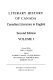 Literary history of Canada : Canadian literature in English /