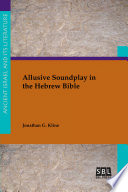 Allusive soundplay in the Hebrew Bible /