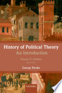History of political theory.