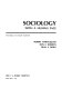 Sociology with a human face : sociology as if people mattered /