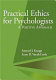 Practical ethics for psychologists : a positive approach /