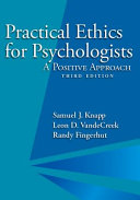 Practical ethics for psychologists : a positive approach /