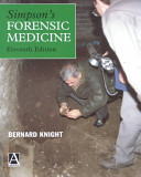 Simpson's forensic medicine.