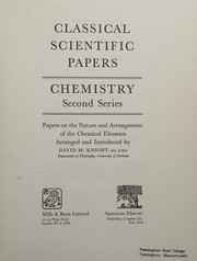 Classical scientific papers: chemistry, second series. : Papers on the nature and arrangement of the chemical elements /
