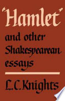 "Hamlet" and other Shakespearean essays /