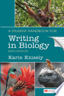 A student handbook for writing in biology /