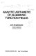 Analytic arithmetic of algebraic function fields /