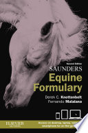 Saunders equine formulary /