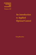 An introduction to applied optimal control /