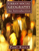 Urban social geography : an introduction /