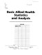 Basic allied health statistics and analysis /