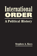 International order : a political history /