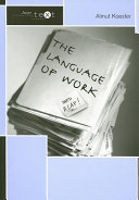 The language of work /