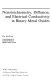 Nonstoichiometry, diffusion, and electrical conductivity in binary metal oxides.