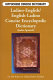 Ladino-English, English-Ladino concise encyclopedic dictionary (Judeo-Spanish) /