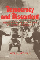 Democracy and discontent : India's growing crisis of governability /