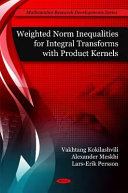 Weighted norm inequalities for integral transforms with product kernals /
