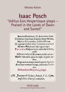 Isaac Posch "Diditus eois hesperiisque plagis--Praised in the lands of dawn and sunset" /