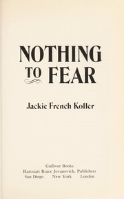 Nothing to fear /