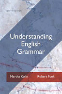 Understanding English grammar /