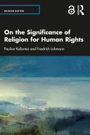 On the significance of religion for human rights /