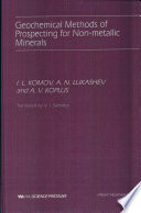 Geochemical methods of prospecting for nonmetallic minerals /