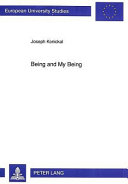 Being and my being : Gabriel Marcel's metaphysics of incarnation /