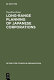 Long-range planning of Japanese corporations /