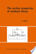 The surface properties of oxidized silicon /
