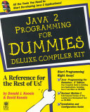 Java 2 programming for dummies deluxe compiler kit /
