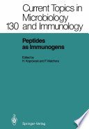 Peptides as Immunogens /