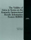 The validity of gains in scores on the Kentucky Instructional Results Information System (KIRIS) /