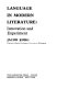 Language in modern literature : innovation and experiment /