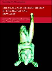 The Urals and western Siberia in the Bronze and Iron ages /