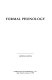 Formal phonology /