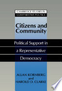 Citizens and community : political support in a representative democracy /